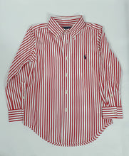 Load image into Gallery viewer, Ralph Lauren Boys Bengal Red striped shirt
