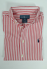 Load image into Gallery viewer, Ralph Lauren Boys Bengal Red striped shirt
