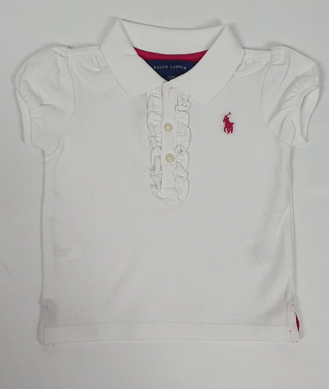 Ralph Lauren Cotton Pique Girls Polo Shirt