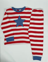 Load image into Gallery viewer, The Little White Company - Star Motif Stripe Pyjamas
