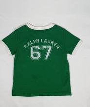 Load image into Gallery viewer, Ralph Lauren Boys - Polo Motif Shirt - Green/White
