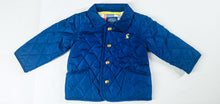 Load image into Gallery viewer, JOULES Navy Quilted Coat
