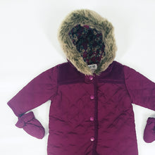 Load image into Gallery viewer, M&amp;S Grape Snowsuit
