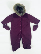 Load image into Gallery viewer, M&amp;S Grape Snowsuit
